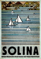 Plakat Solina (proj. Ryszard Kaja)