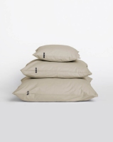 2 x Poszewka na poduszkę HOP DESIGN – czysta bawełna splot płócienny – kolor lniany naturalny