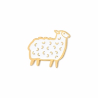 pin owca biała