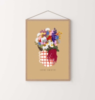 plakat Ładne kwiatki