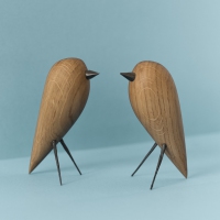 Ptak figurka dębowa  / Kuźnia Skały